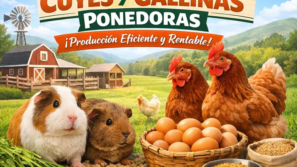 Curso de CRIANZA DE CUYES Y GALLINAS PONEDORAS en Honestia Connect