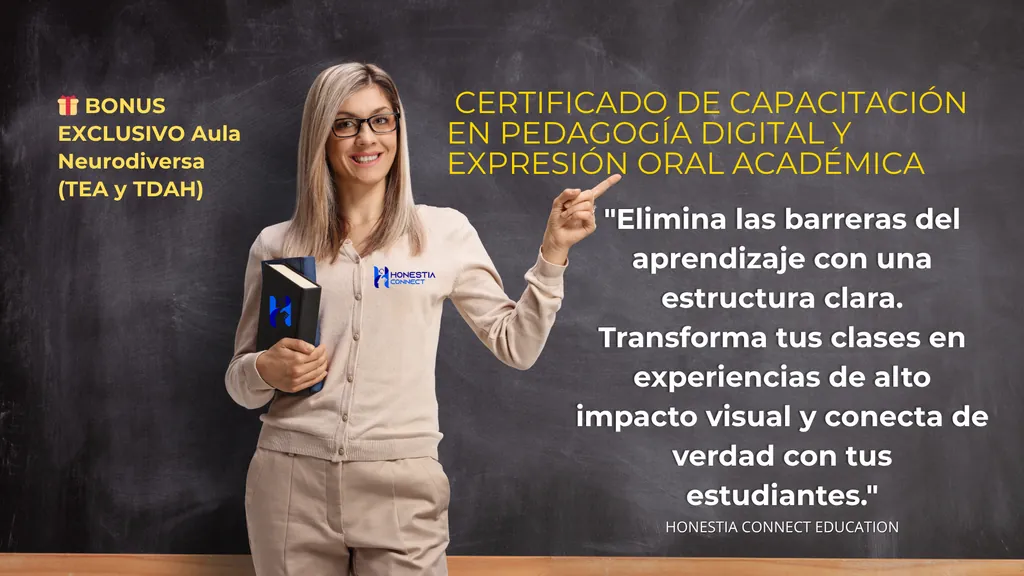 Curso de Scanner Docente: Entrenamiento Intensivo en Pedagogía Digital y Expresión Oral en Honestia Connect